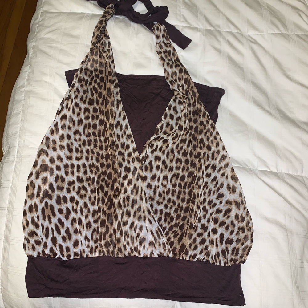 Leopard Tube top / halter